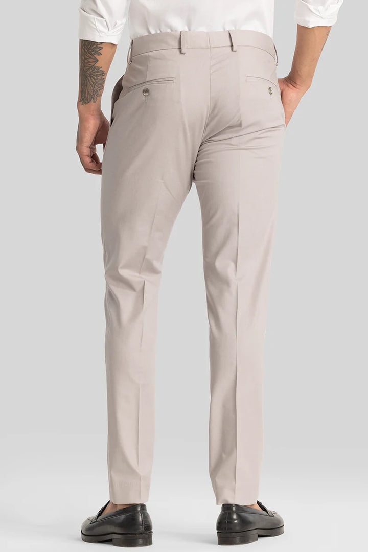 Ethereal Essence Beige Trouser