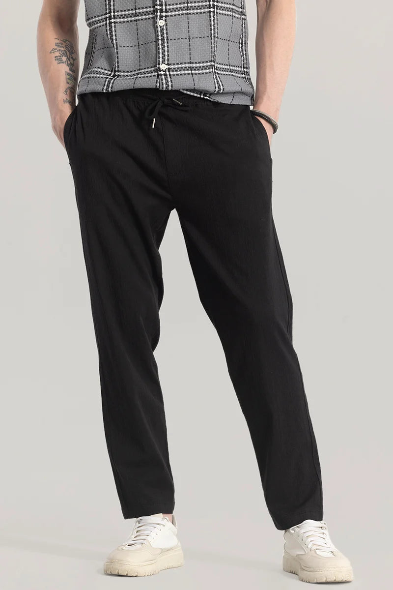 SlendEase Black Pant