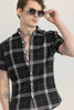 Gentleknit Black Checks Shirt