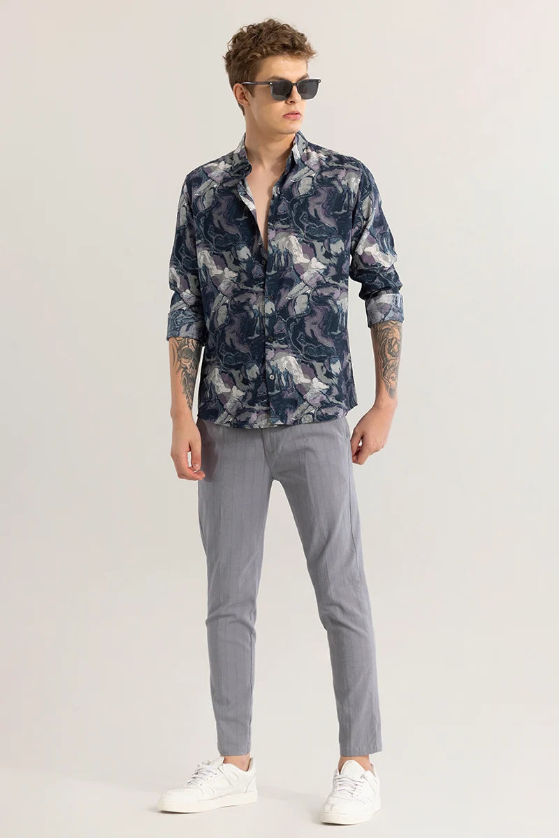 Camofrost Abstract Blue Shirt