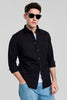 Black Slim Fit Shirt