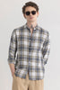 Tartanique White Checkered Shirt