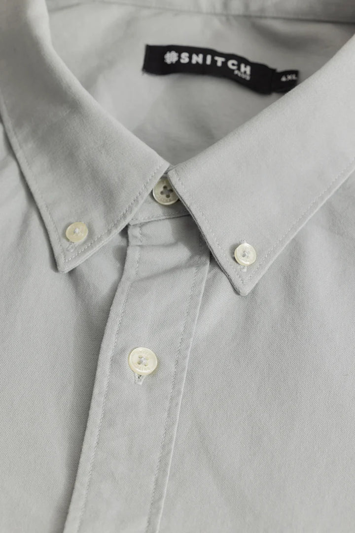 Lucia Light Grey Plain Shirts