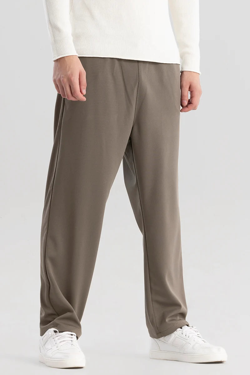 StrideFlex Olive Korean Trousers