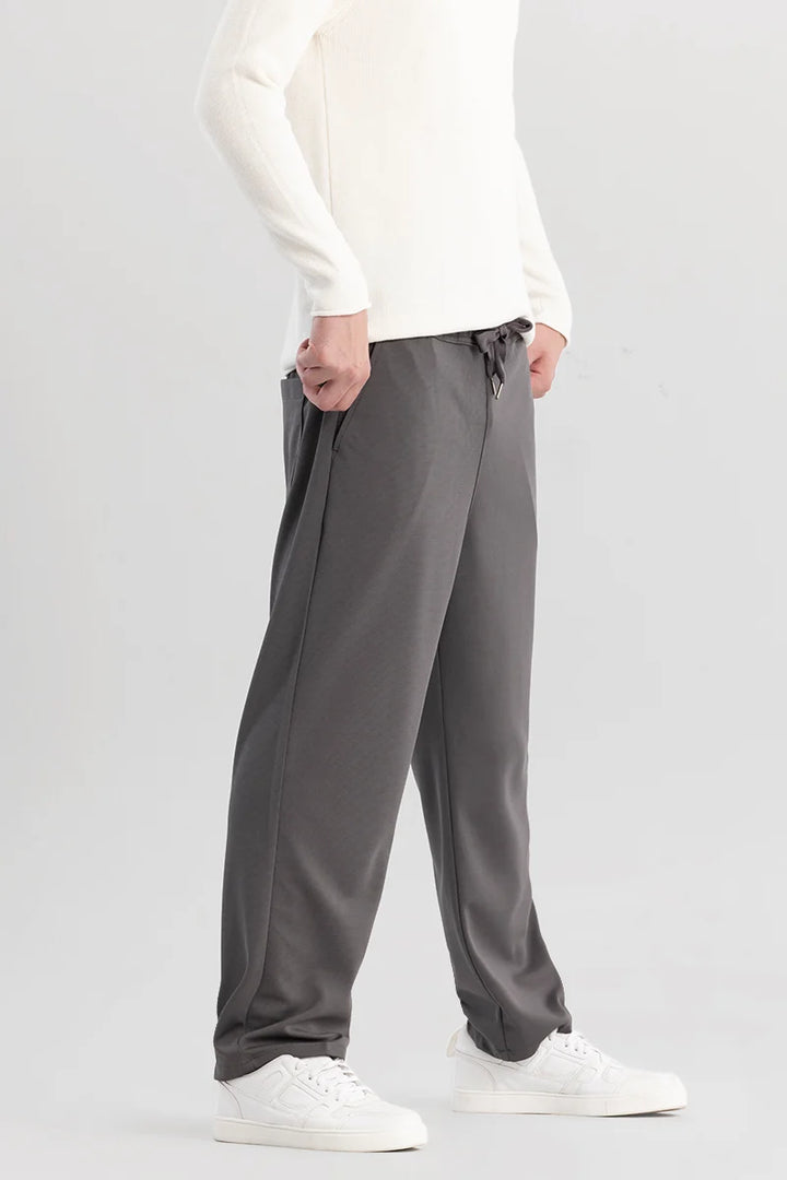 StrideFlex Grey Korean Trousers