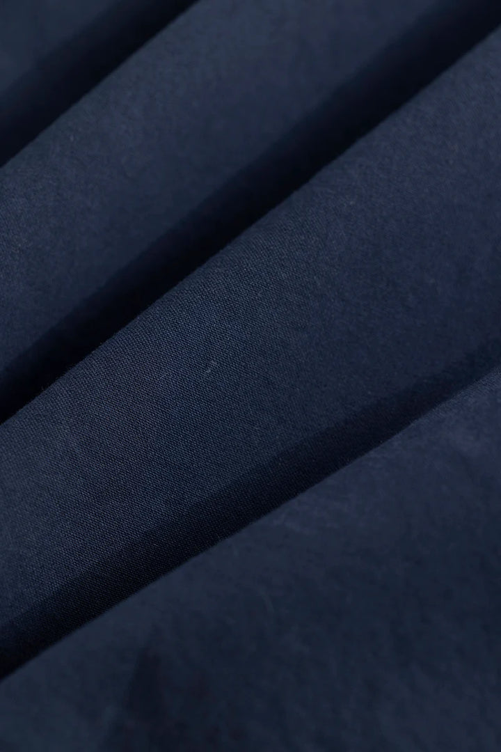 Lucia Navy Plain Shirts