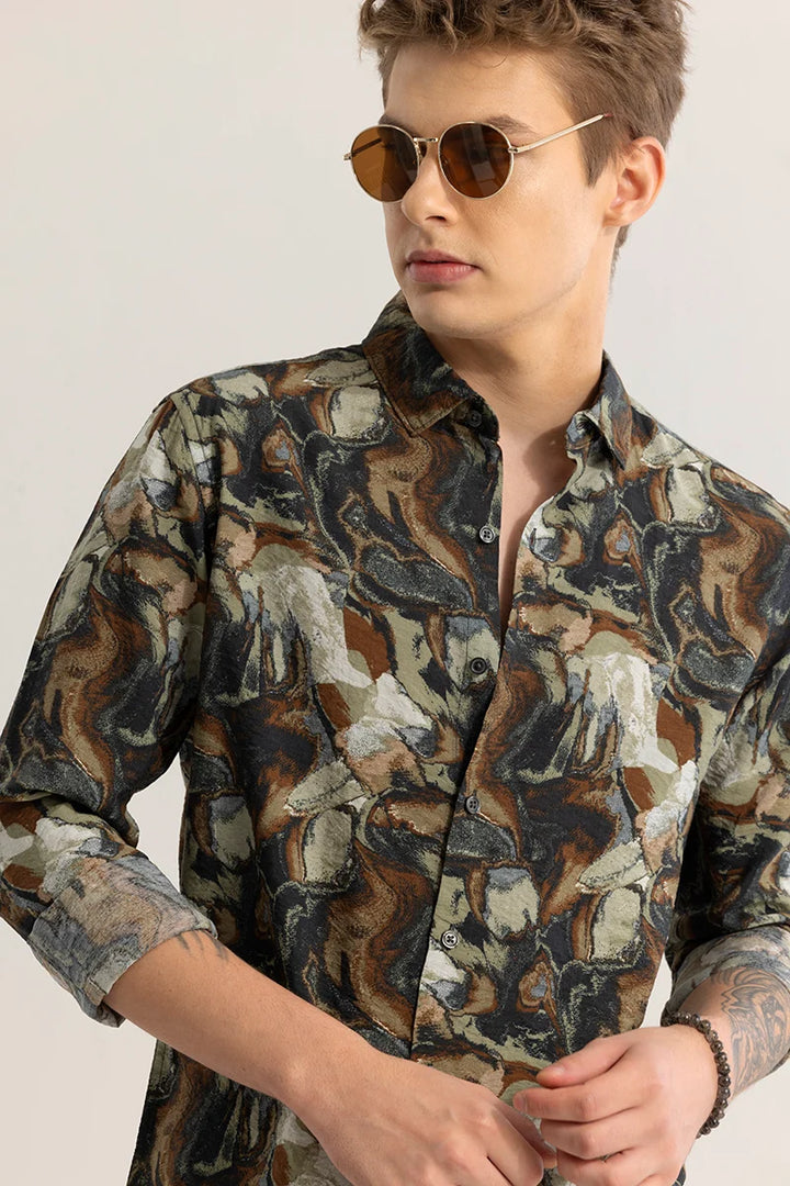 Camofrost Abstract Grey Shirt