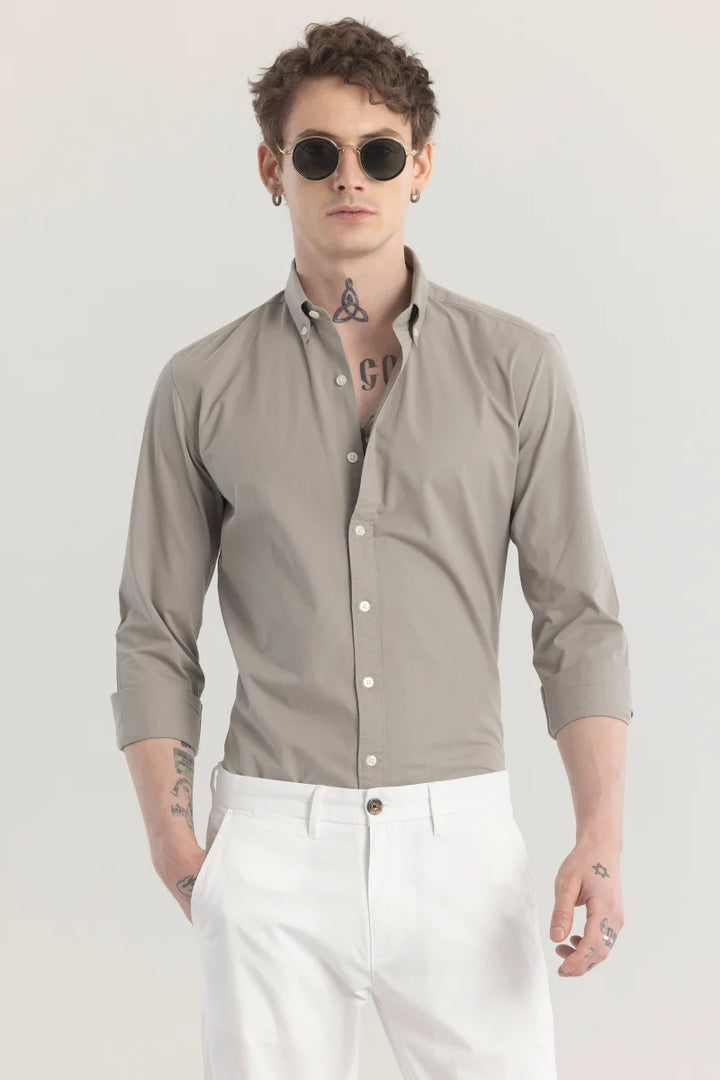 Shirtique Grey Shirt