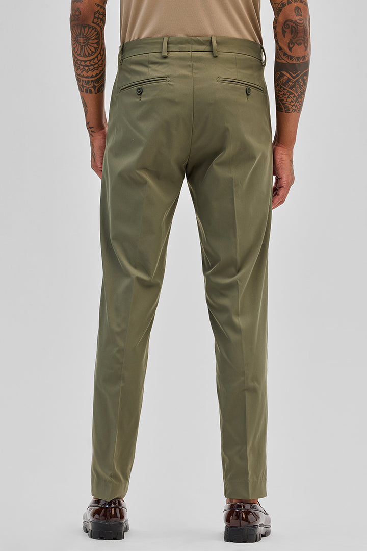 Olive Slim Fit Chinos