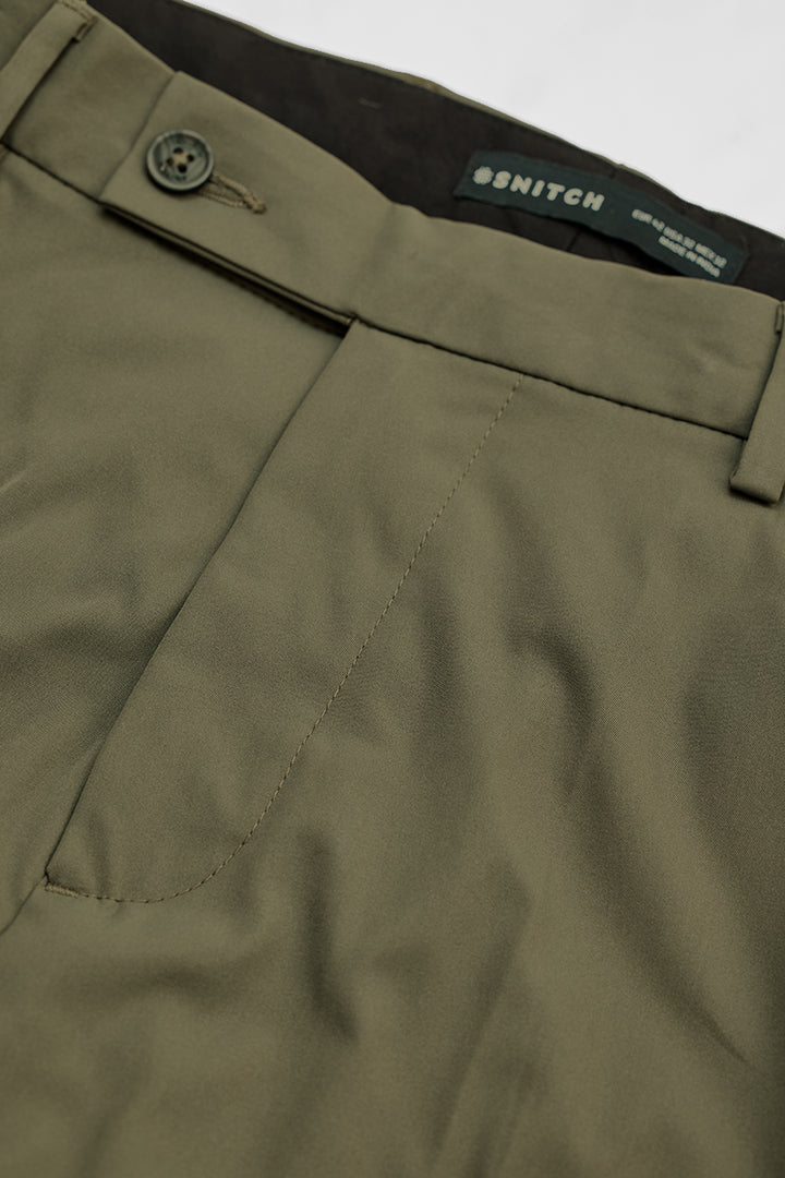 Olive Slim Fit Chinos