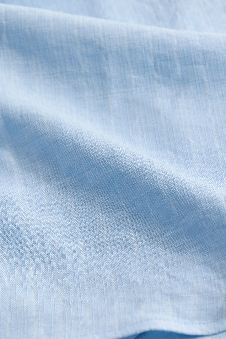 Linen Line Blue Stripe Shirt