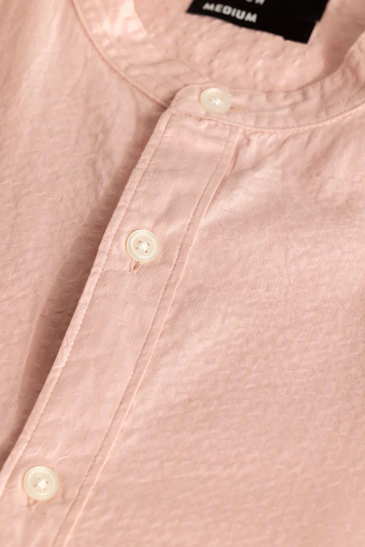 Elevate Pink Plain Shirt