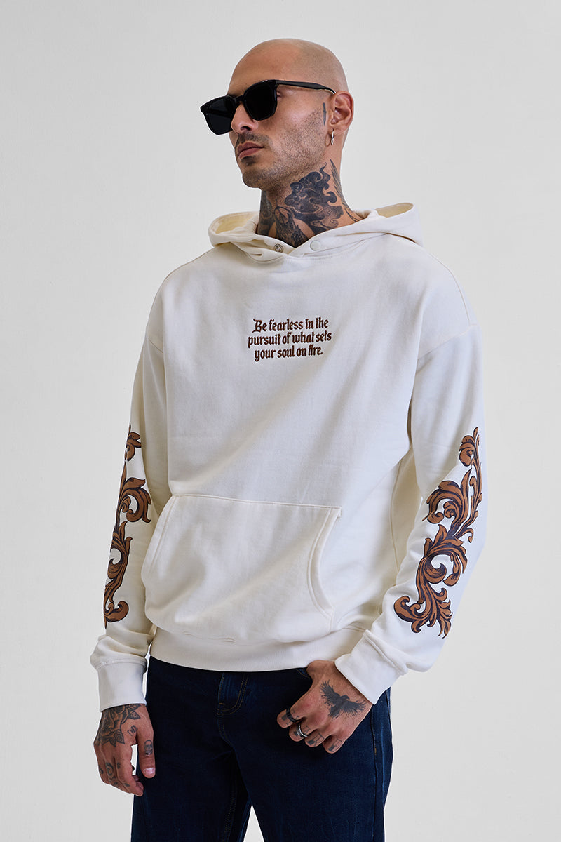 Legends Soul On Fire Embroidered Hoodie