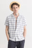 Checkerbloom Grey Check Shirt