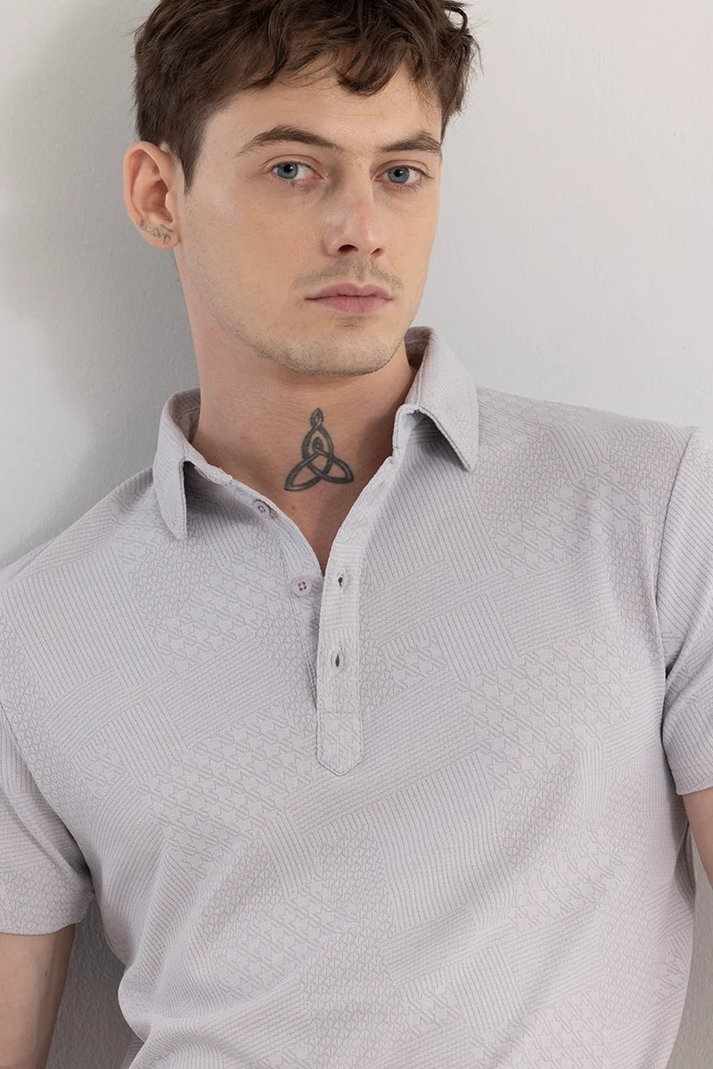 Meteor Grey Polo T-Shirt