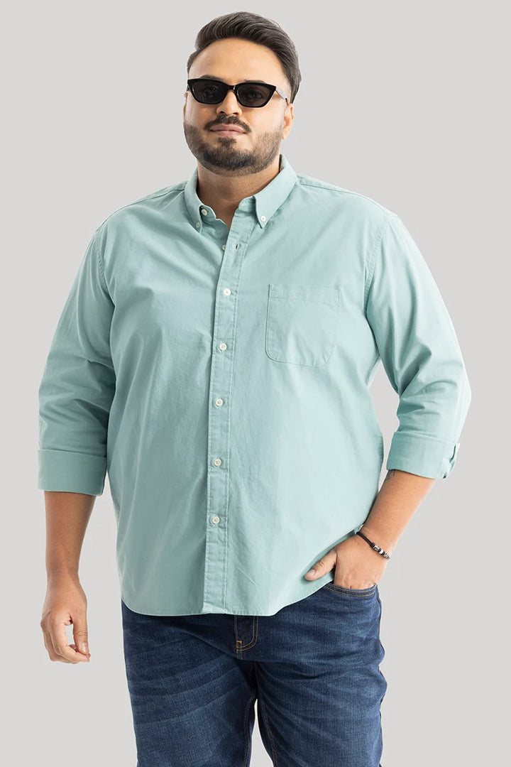 Lucia Light Blue Plain Shirts