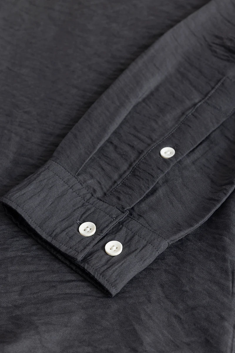 CharmShirt Plain Dark Grey Shirt