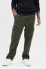 Olive Comfort Fit Cargo Jeans