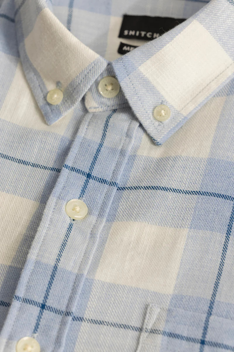 Prism Blue Checks Shirt