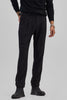 Black Stretch Slim Fit Trousers