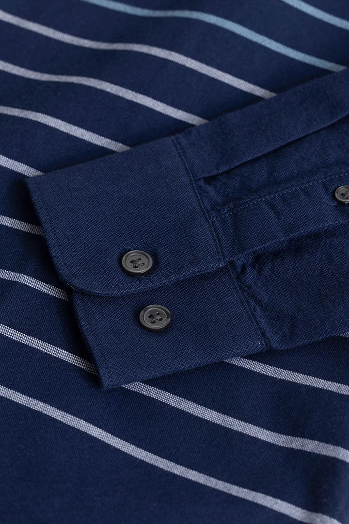 Stripivolve Navy Stripe Shirt