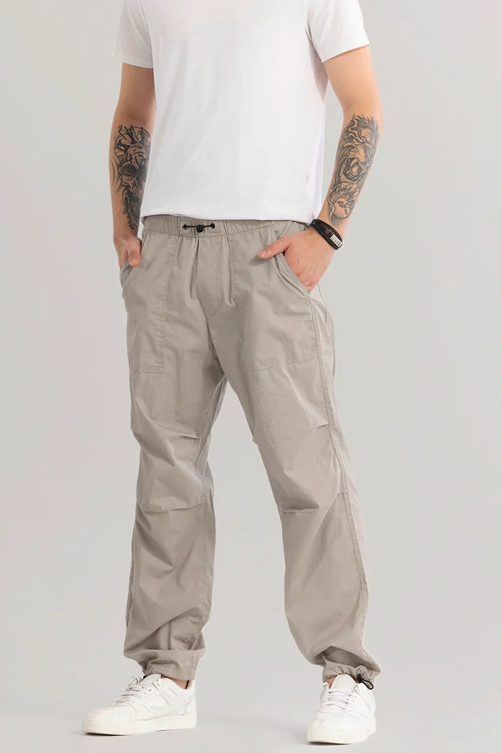 Nimbusflex Light Grey Parachute Pants