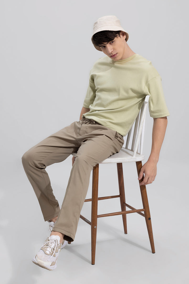 Relaxed Fit Artichoke Green Pant