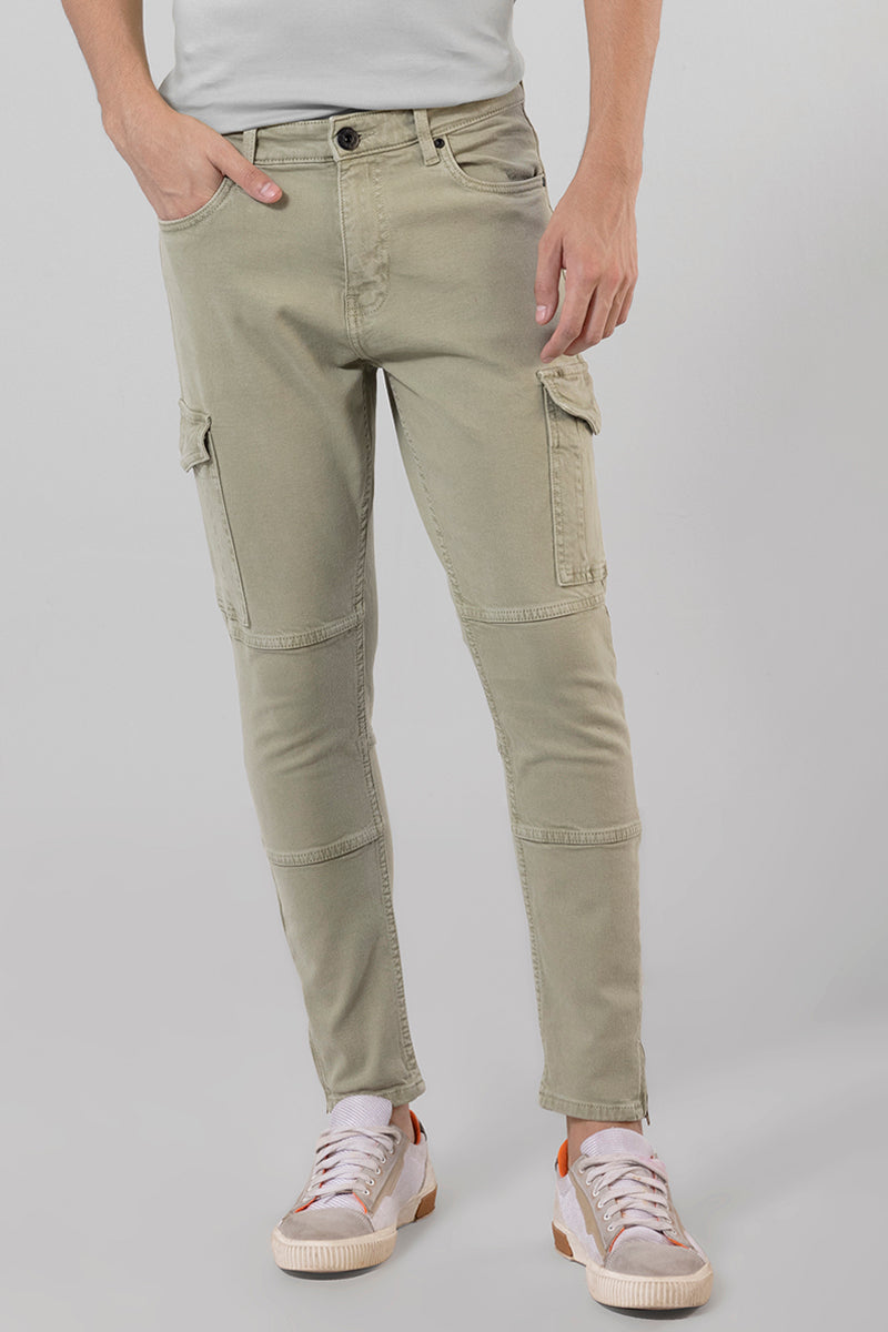 Hardy Green Cargo Jeans