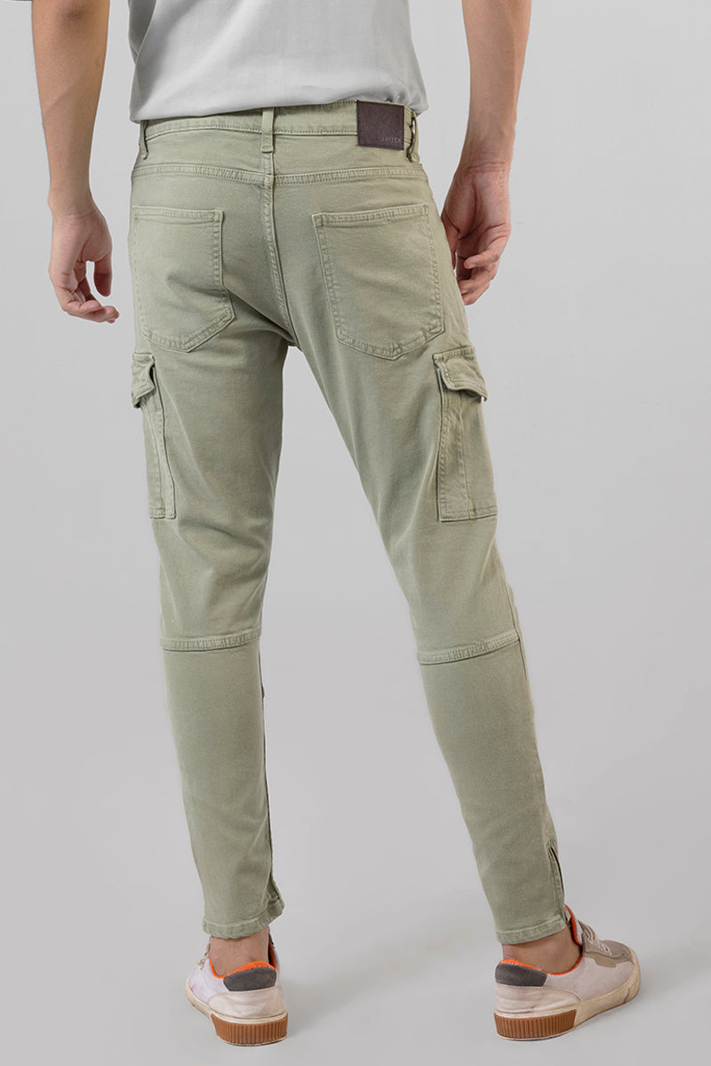 Hardy Green Cargo Jeans