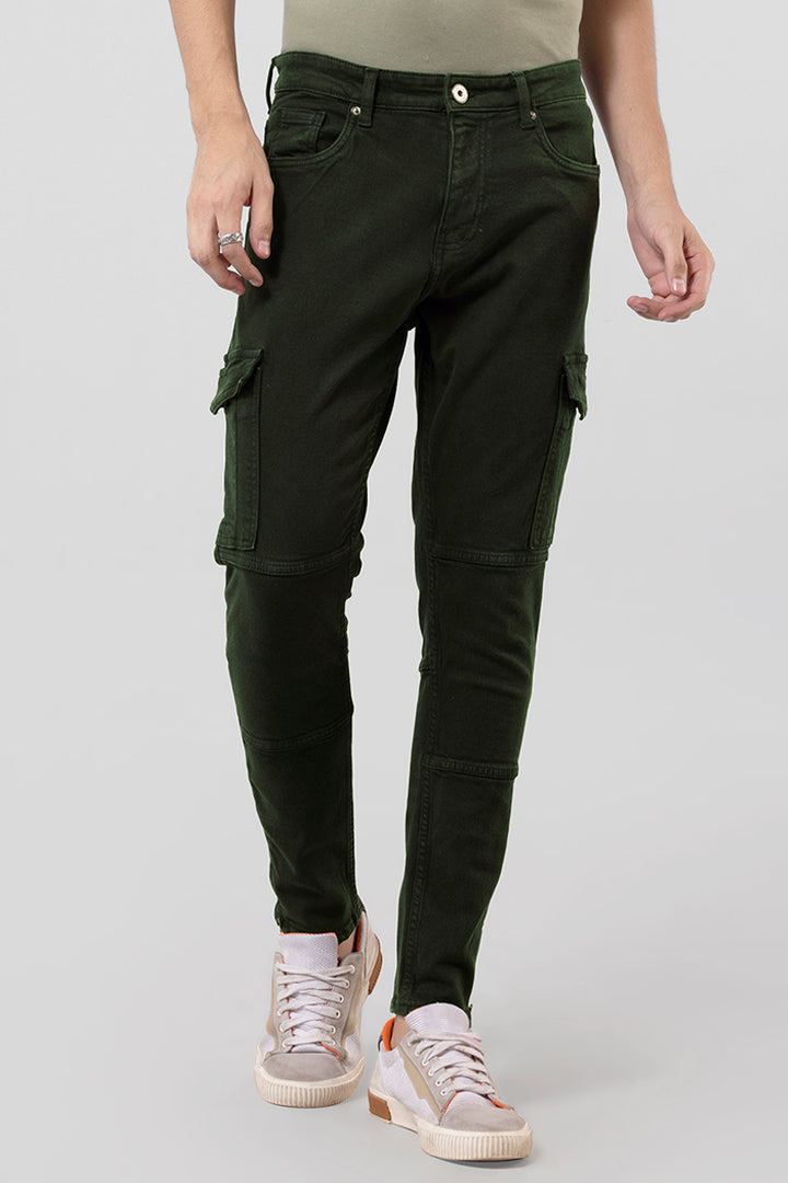 Hardy Olive Cargo Jeans