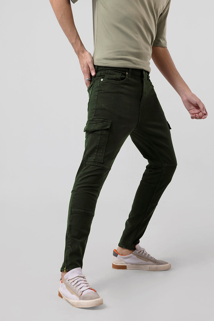 Hardy Olive Cargo Jeans