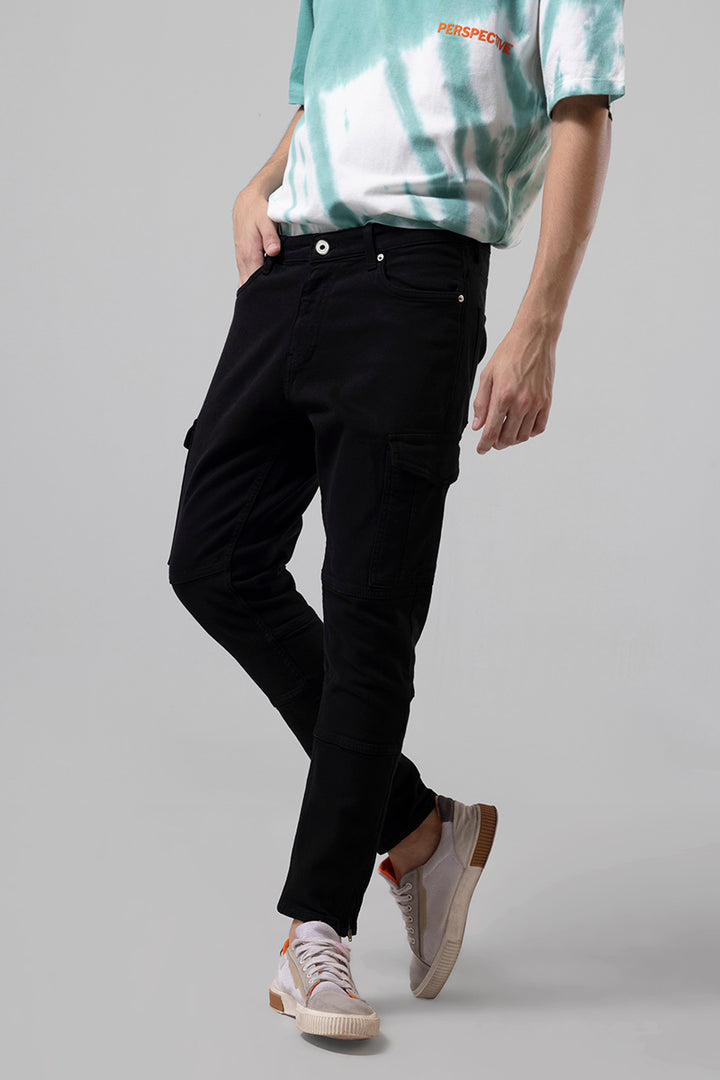 Hardy Black Cargo Jeans