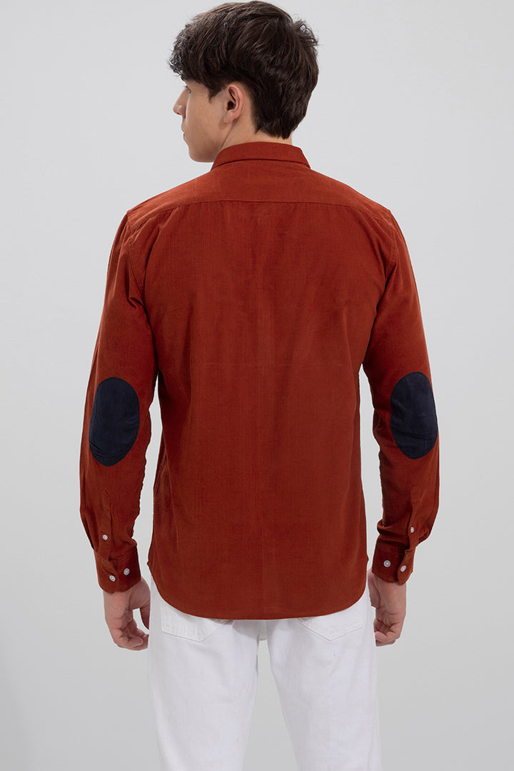 Authentic Red Corduroy Shirt