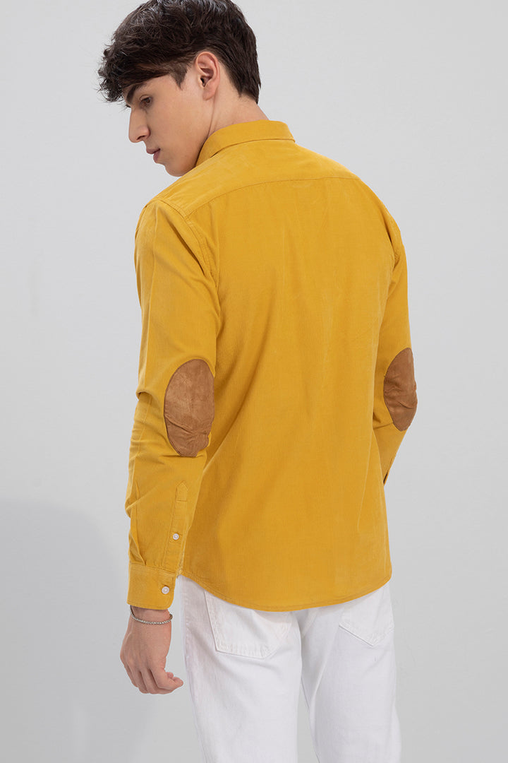 Authentic Mustard Corduroy Shirt