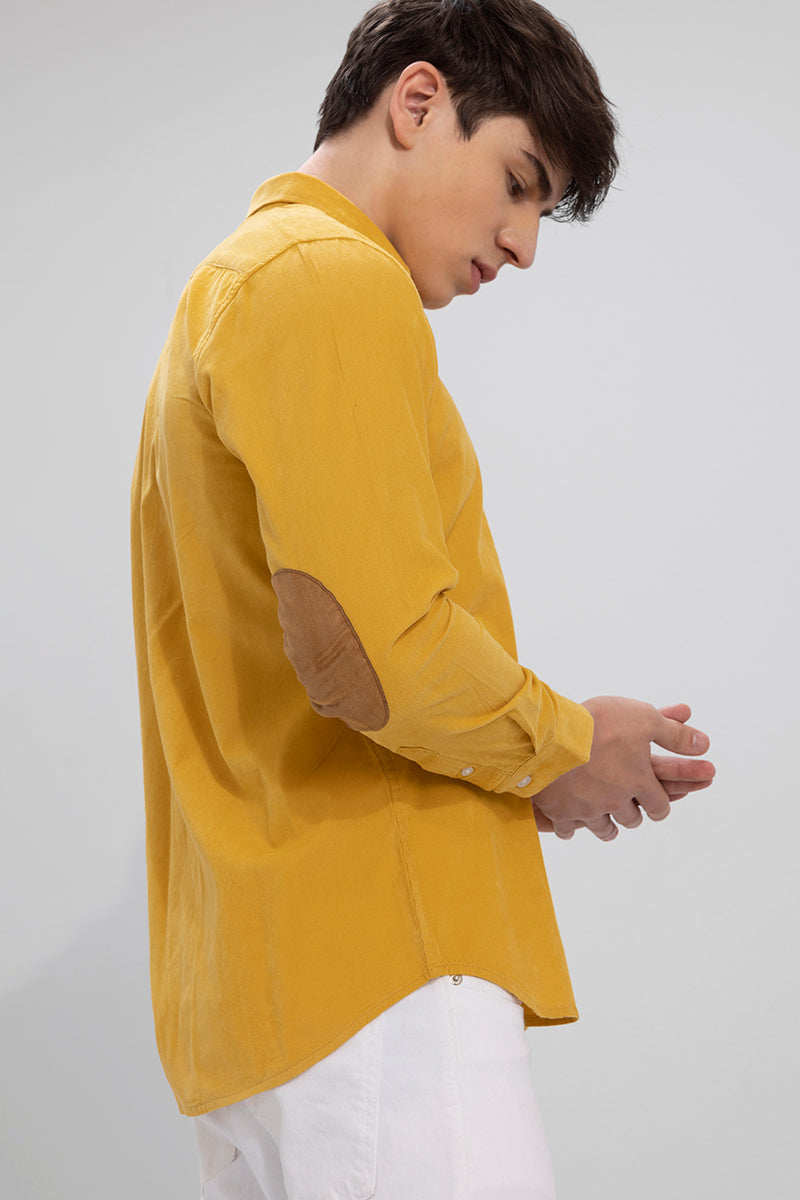 Authentic Mustard Corduroy Shirt