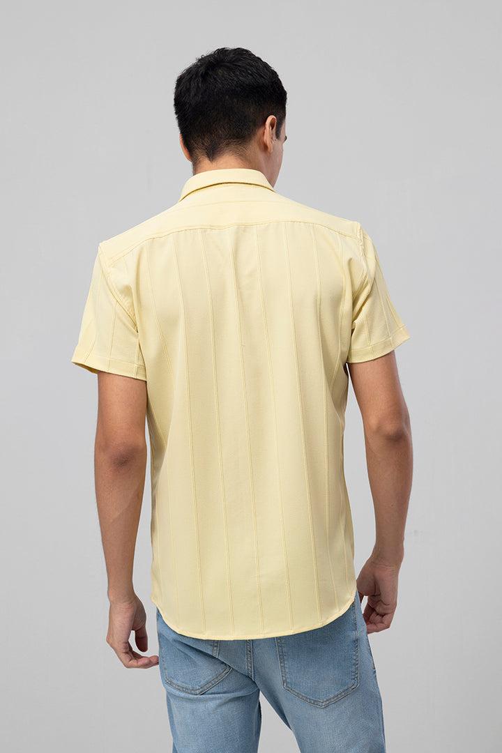 Crinkle Crush Yellow Shirt