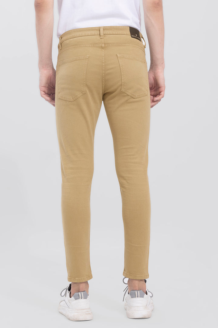 Ricky Beige Skinny Jeans