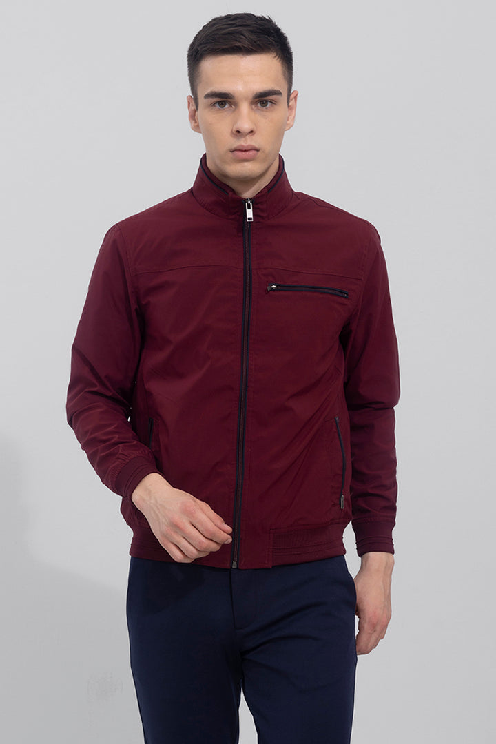 Frost Maroon Jacket