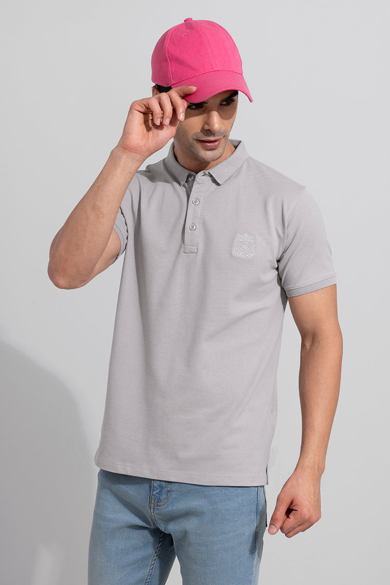 The Shishu Grey Polo T-Shirt