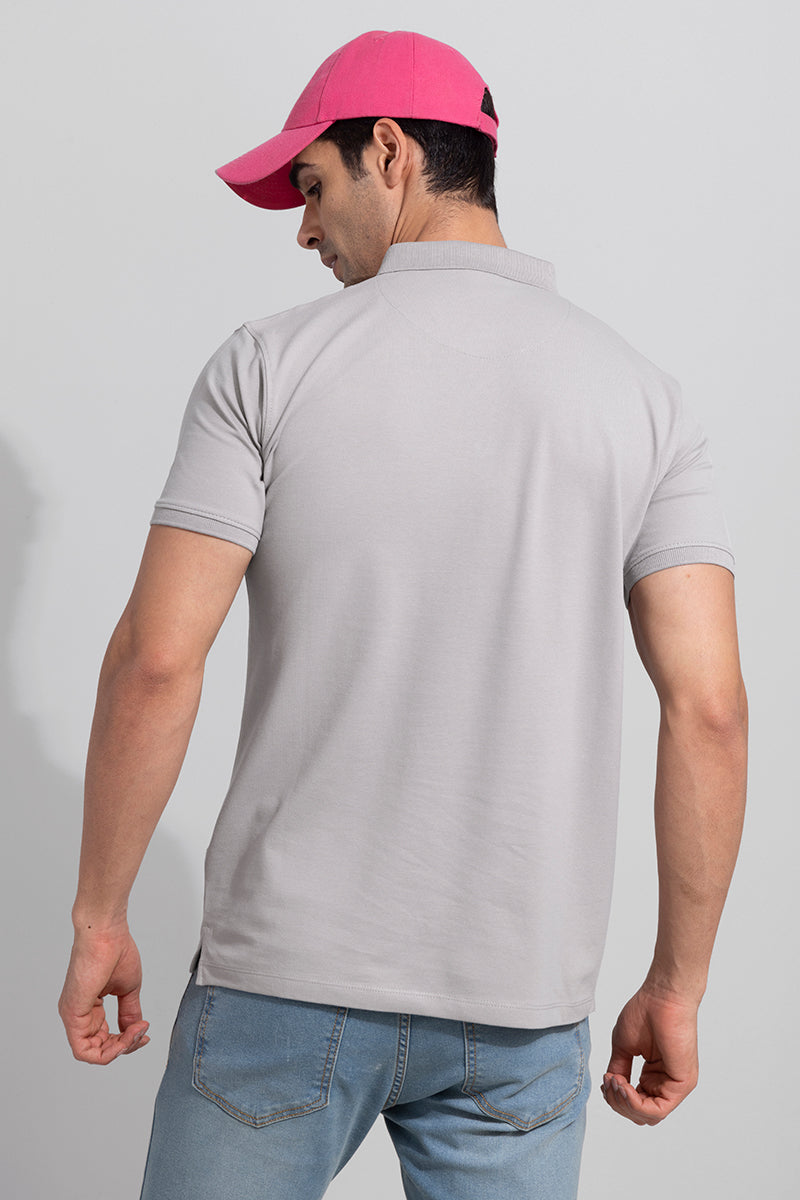 The Shishu Grey Polo T-Shirt