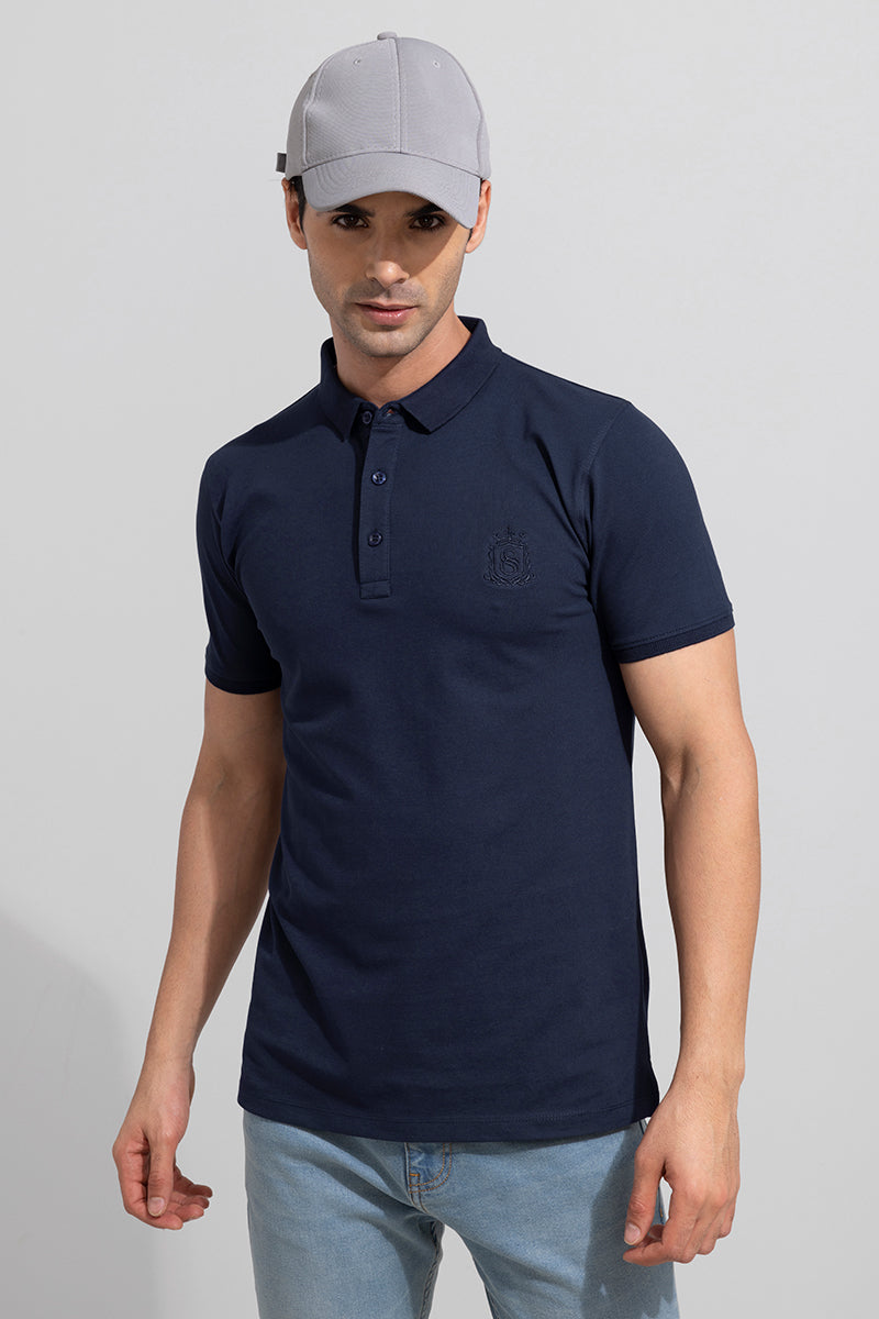 The Shishu Navy Polo T-Shirt