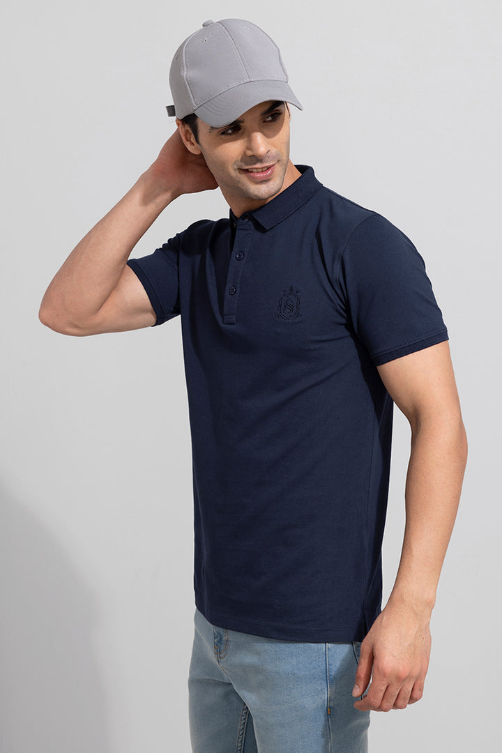 The Shishu Navy Polo T-Shirt