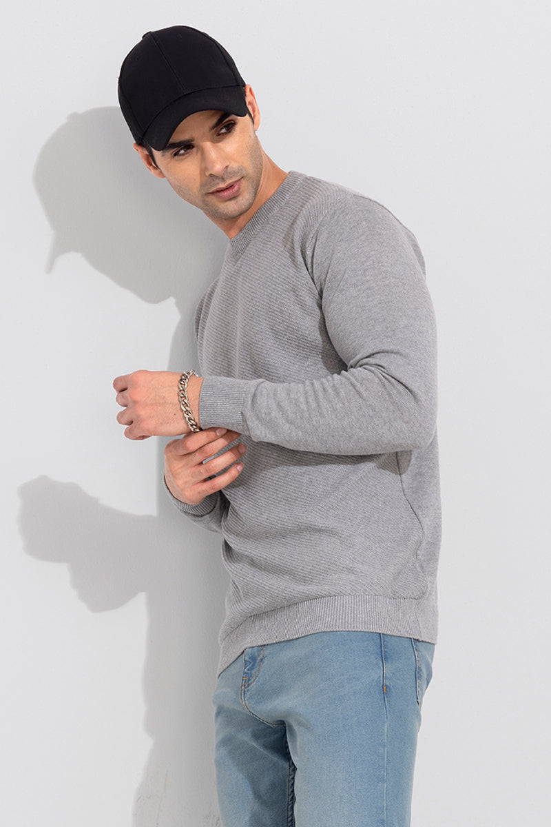 Snug Grey Sweater