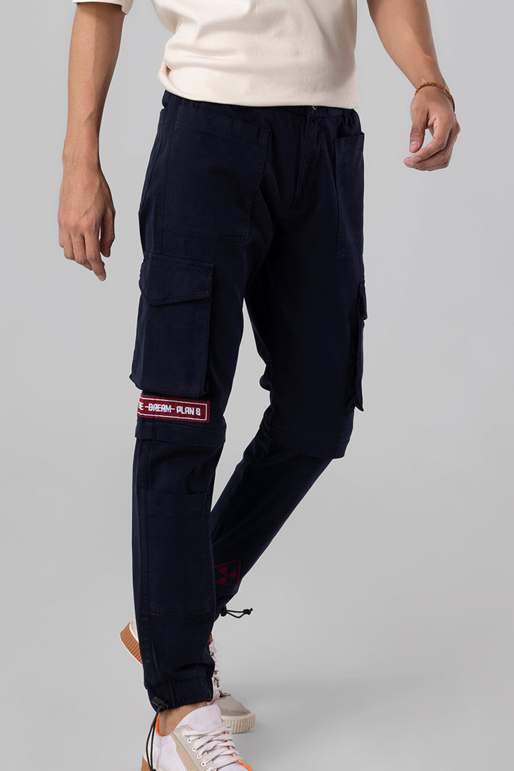 Functional Navy Cargo Pant