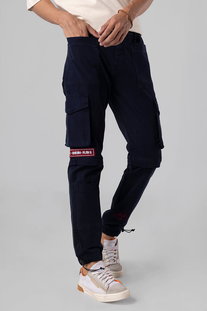 Functional Navy Cargo Pant