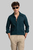 Caribbean Collar Green Shirt