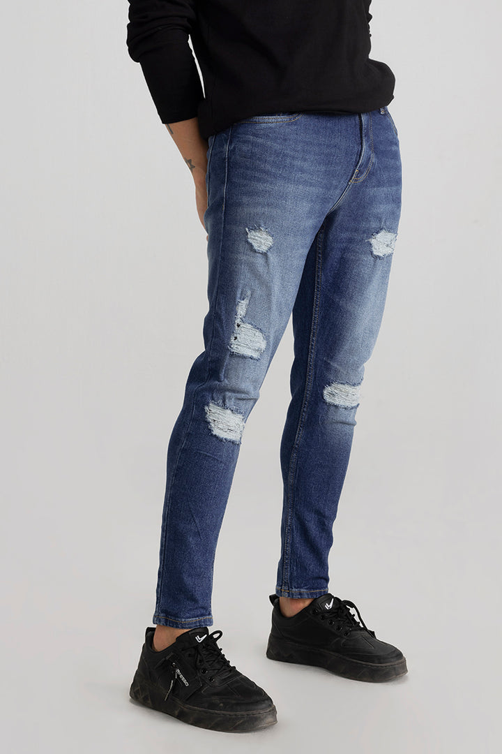 Scuttle Mid Blue Skinny Jeans