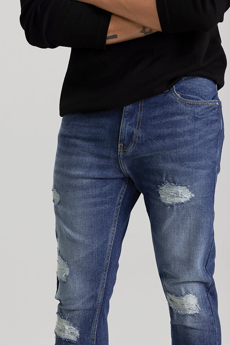 Scuttle Mid Blue Skinny Jeans