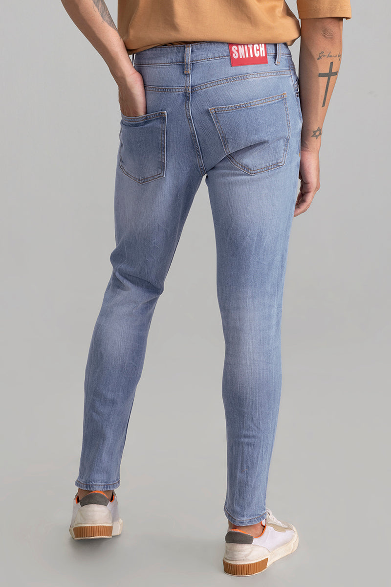 Jack Sky Blue Skinny Jeans