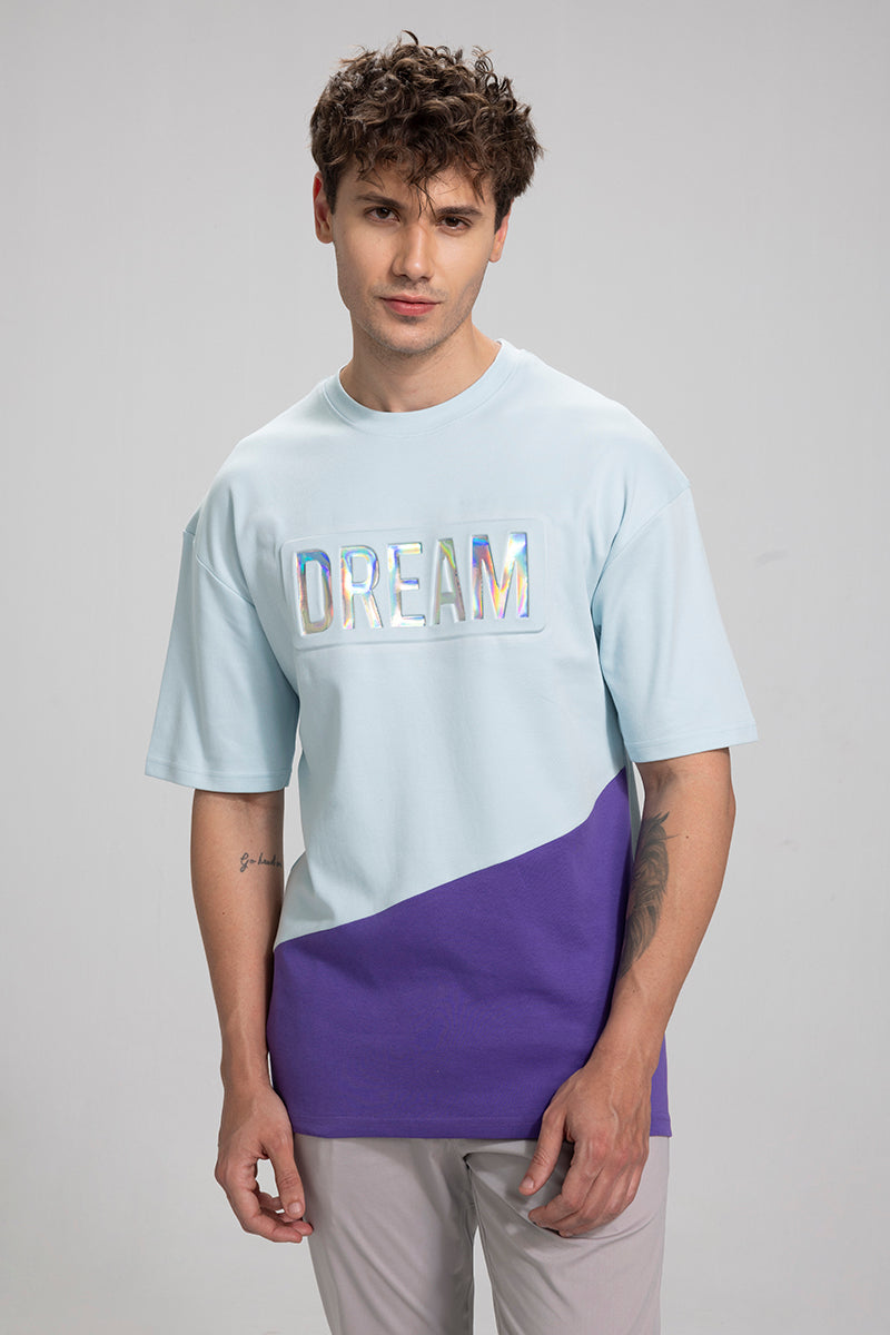 Dream Blue Oversized T-Shirt